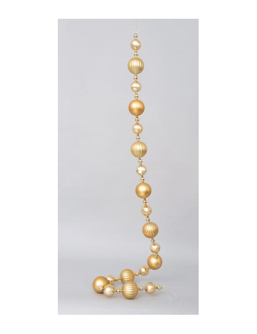 CATENA SFERE PVC 180cm ORO