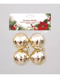 SFERA SPECCHIETTI ORO  60mm 4pz