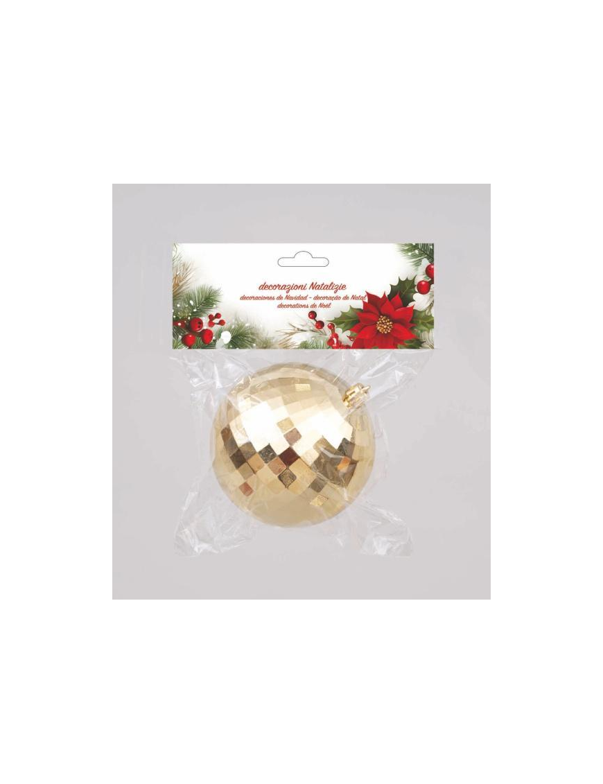 GOLD MIRROR BALL 100mm 1pc