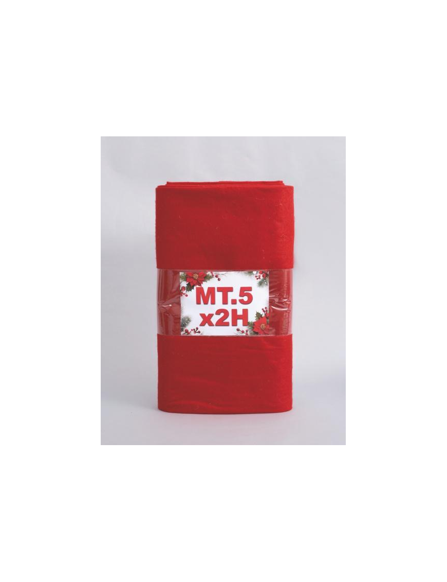 ROTOLO PANNOLENCI ROSSO 5x2mt V-50787