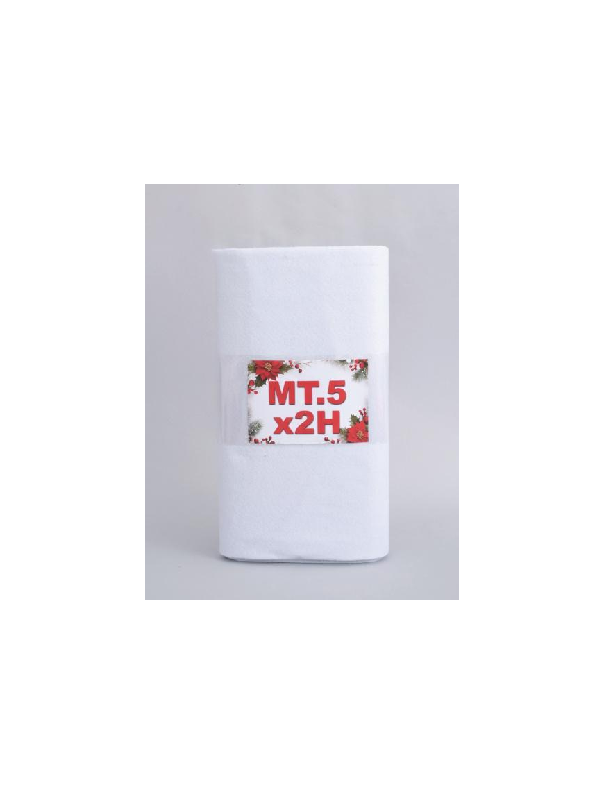 ROTOLO PANNOLENCI BIANCO 5x2mt V-50791