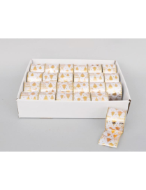 ROTOLO NASTRO cm6,3x2,7mt BIANCO/ORO ALB
