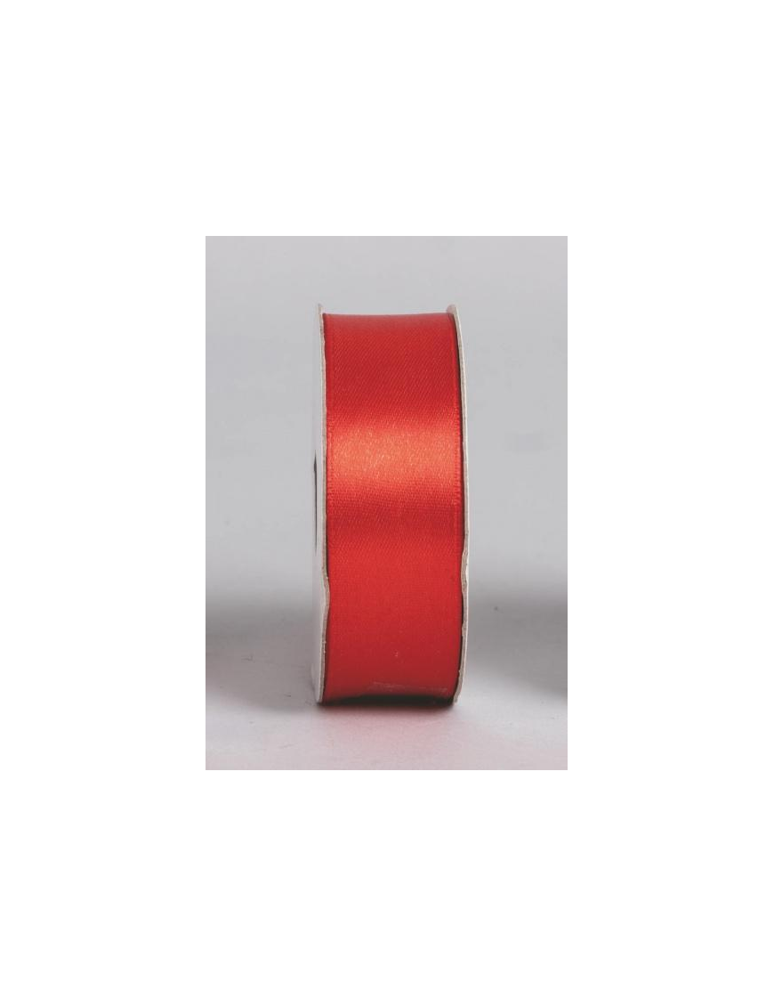 NASTRINO RASO ROSSO mm25x10mt V-54667