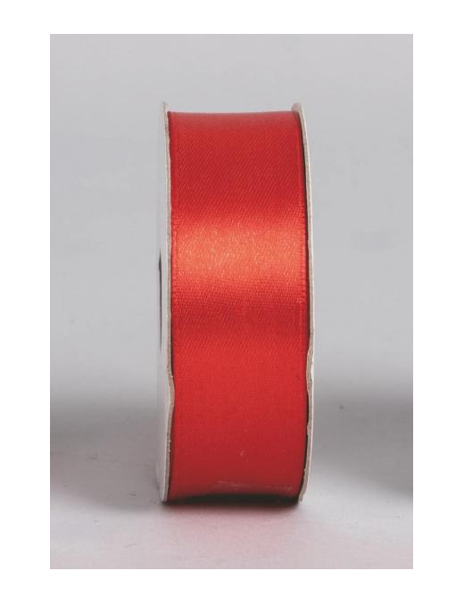 NASTRINO RASO ROSSO mm25x10mt V-54667