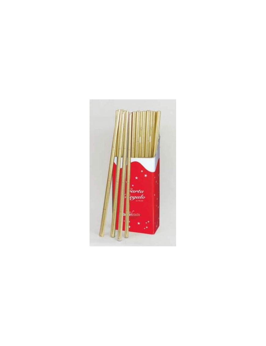 GOLD GIFT PAPER SHEET 70x100cm