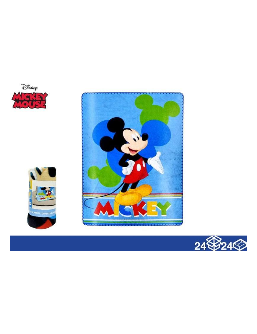 MICKEY PLAID PILE 100x140cm 250gr