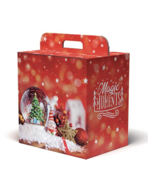 SCATOLA PORTAPANETTONE 33x24x34 cm