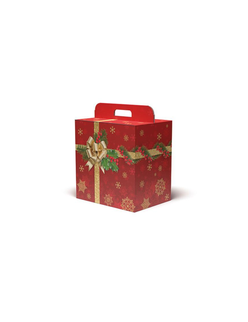 HOLLY JOLLY LINE PANET BOX 33x24x34cm