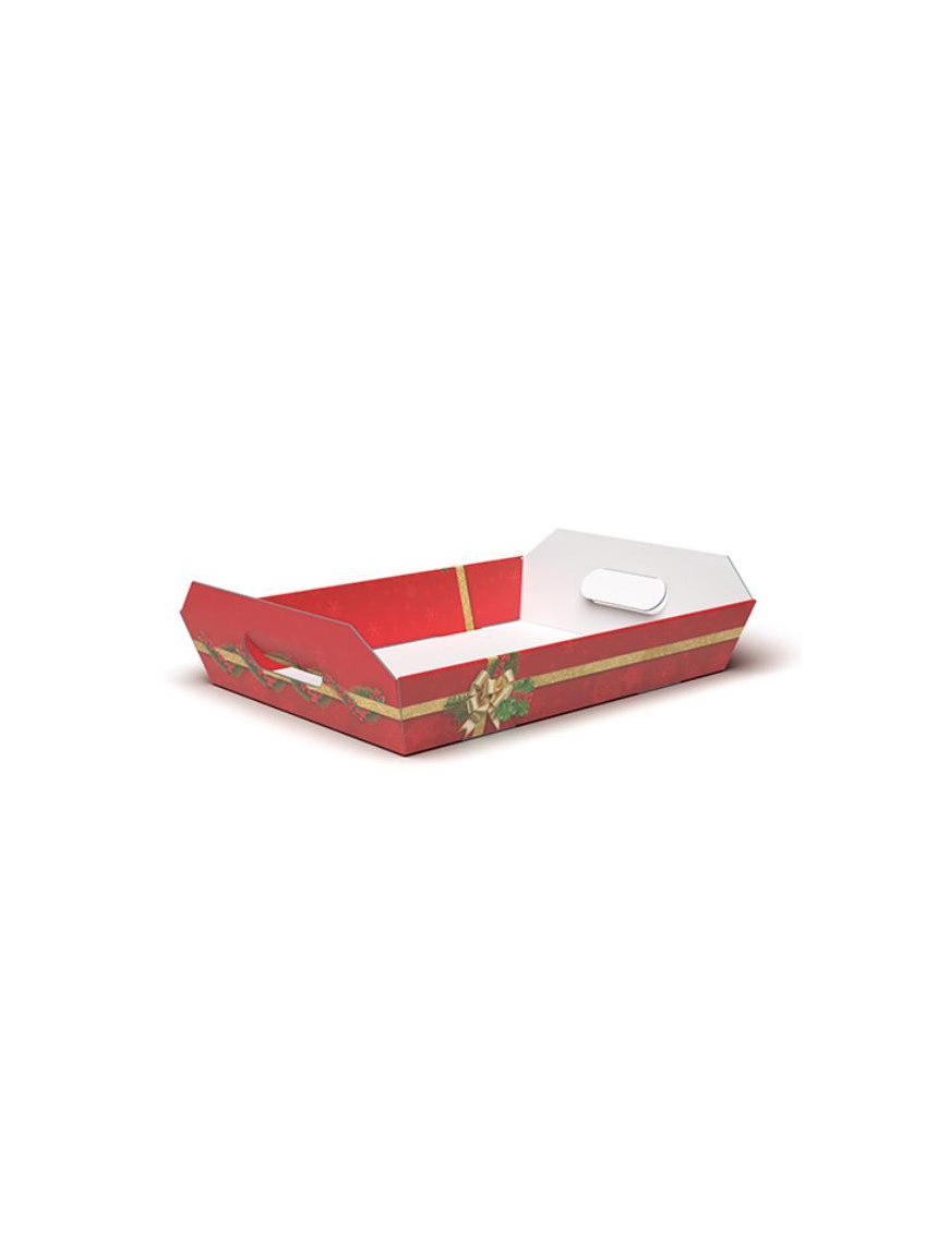 LINEA HOLLY JOLLY CESTO VASSOIO 20x16x10cm