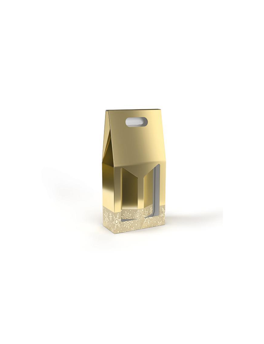 LINEA GLITTER ORO PORTABOTTIGLIA 2 posti