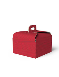 L.RED VELVET PORTAPANETTONE 24x24x15