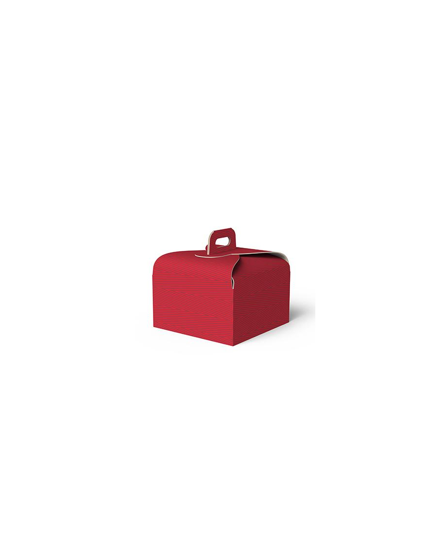 L.RED VELVET PORTAPANETTONE 24x24x15