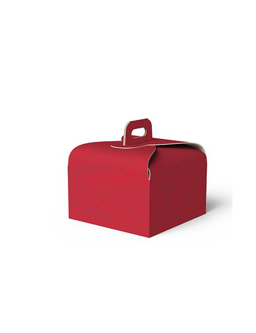 L.RED VELVET PORTAPANETTONE 24x24x15