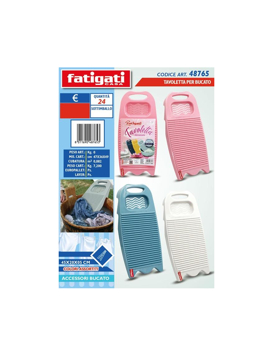 LAVAPANNI PLASTICA 45x20cm 48765