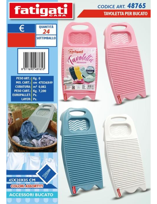 LAVAPANNI PLASTICA 45x20cm 48765