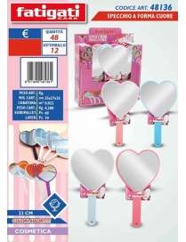 SPECCHIO CUORE 22cm 48136