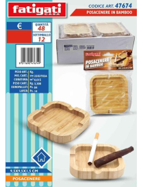 POSACENERE BAMBOO 9,5cm 47674