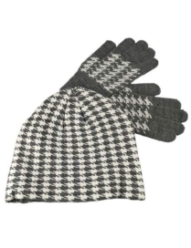 CAPPELLO DONNA CON GUANTI ASSORTITI