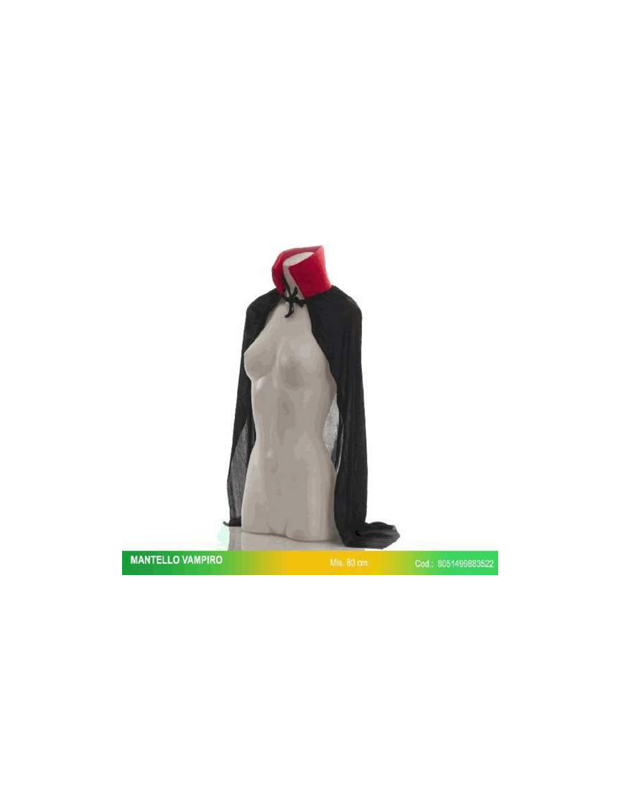MANTELLO VAMPIRO 80cm