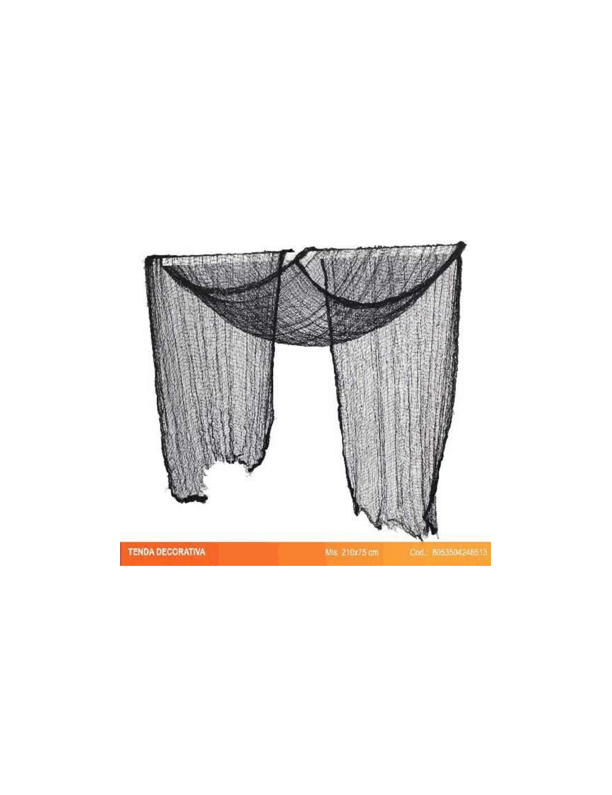 TENDA DECORATIVA 210x75cm