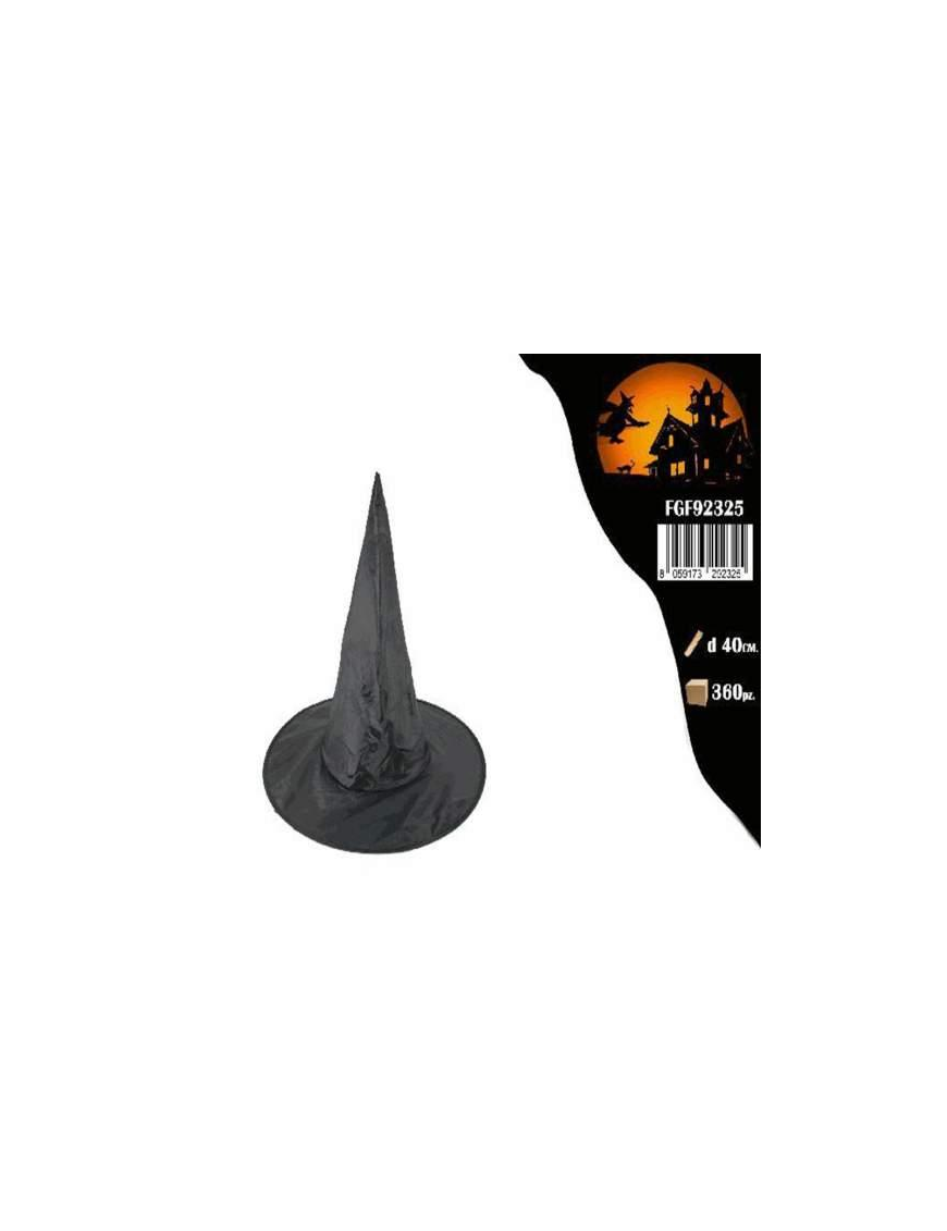CAPPELLO STREGA NERO 40cm