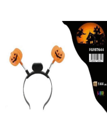 HALLOWEEN HEADBAND WITH LUMINOUS PUMPKINS