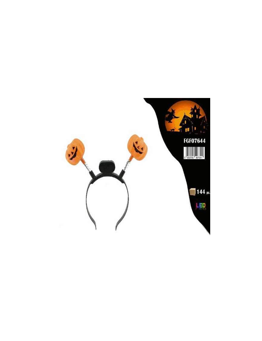 HALLOWEEN HEADBAND WITH LUMINOUS PUMPKINS