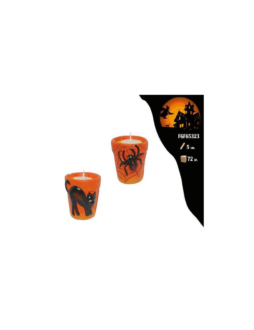 CANDELA HALLOWEEN ASSORTITE  5cm