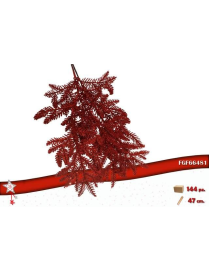 L.MOD.S CADENTE GLITTERATO ROSSO 47cm $$