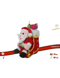 SOGGETTO CON MOVIMENTO+MUSICA BABBO 25cm