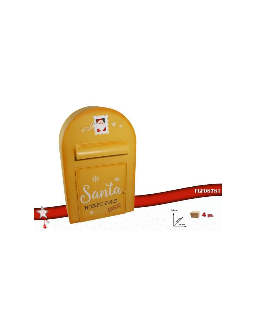 L.ZENZERO PORTALETTERE METAL 25x12x38 $$