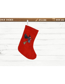 CLOTH SOCK 25 CENTIMETERS RED