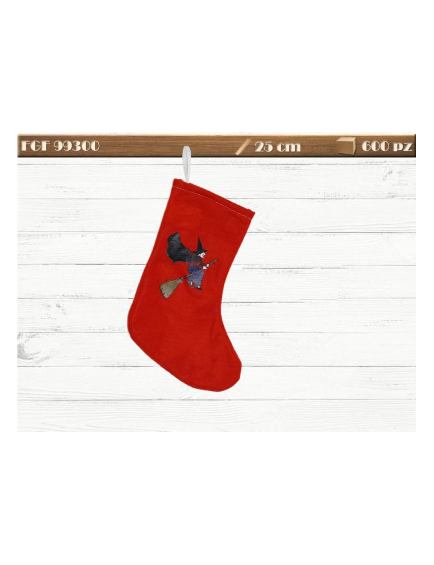 CLOTH SOCK 25 CENTIMETERS RED
