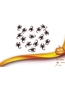 BLISTER RUBBER SCORPIONS 16 PIECES
