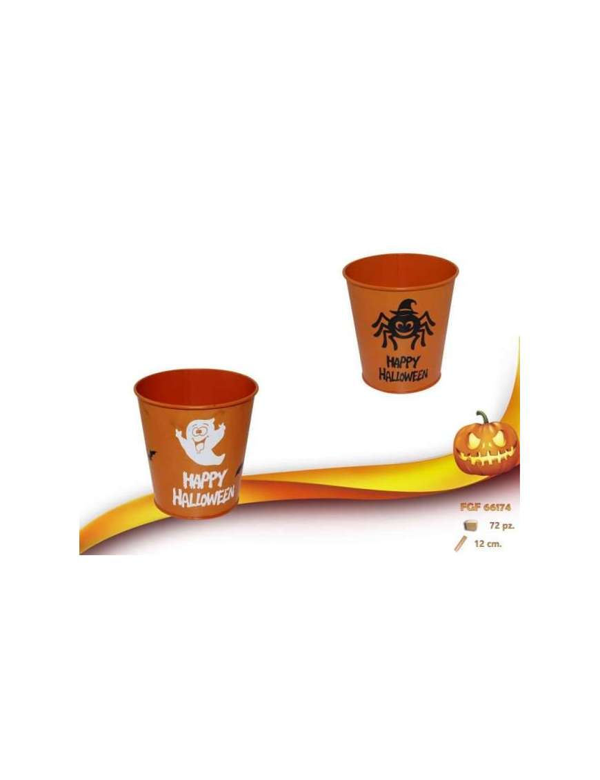 SECCHIELLO HALLOWEEN LATTA 12cm