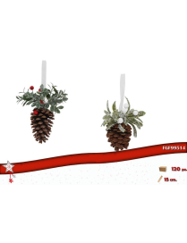 PIGNA CON FOGLIE 15 CENTIMETRI