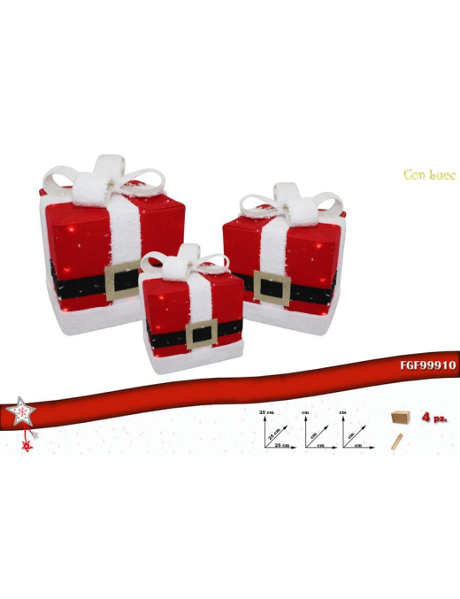 LUMINOUS GIFT BOXES FATHER 3 PIECES