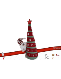 BABBO NATALE STRIPES 24x50 CENTIMETRI
