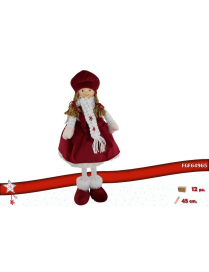 RED/WHITE DOLL 45 CENTIMETERS