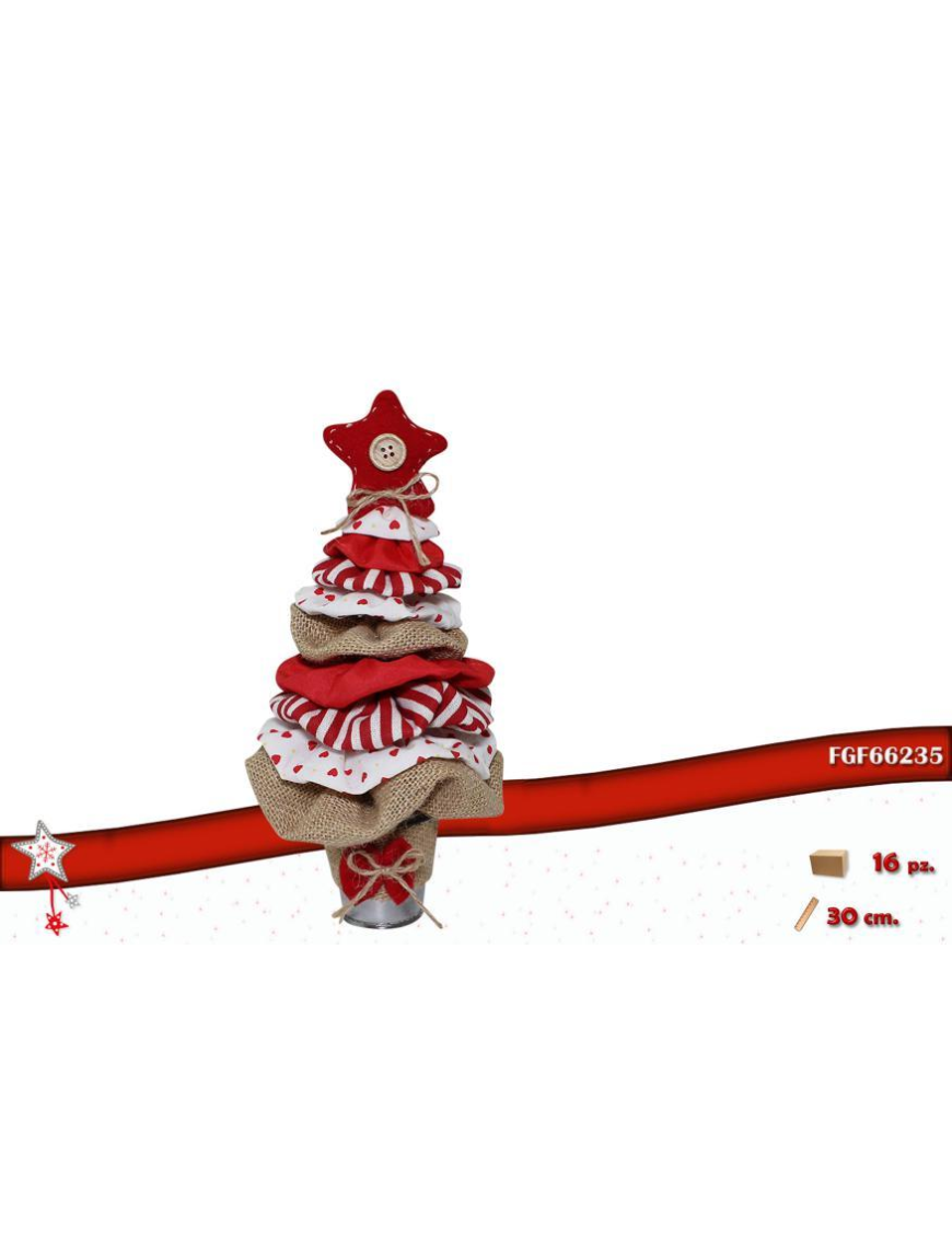 ALBERO TESSUTO+JUTA  30cm 66235 $$