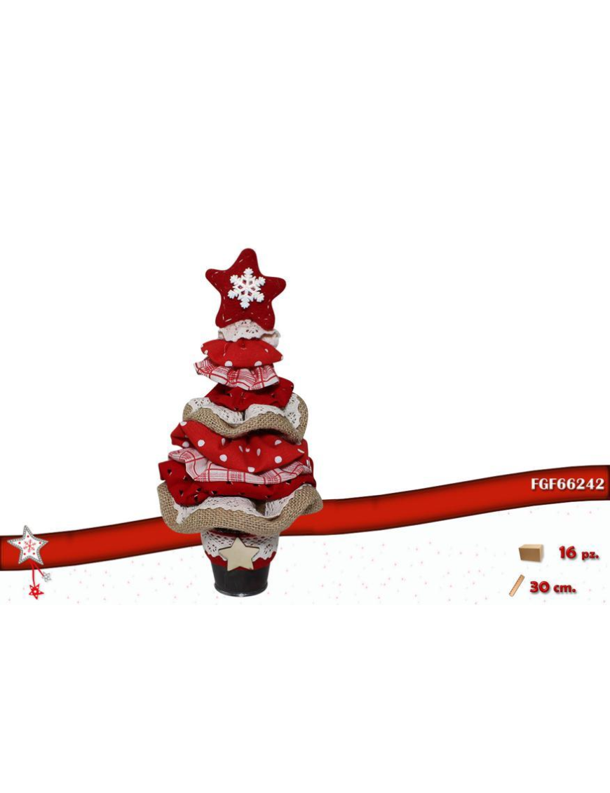 ALBERO TESSUTO+JUTA 30cm 66242 $$