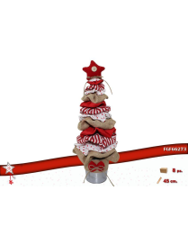ALBERO TESSUTO+JUTA  45cm 66273 $$