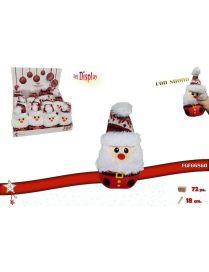 PELUCHE BABBO NATALE CON SUONO 18 CENTIMETRI