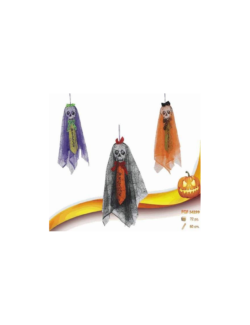 HALLOWEEN FABRIC DECORATION 60cm