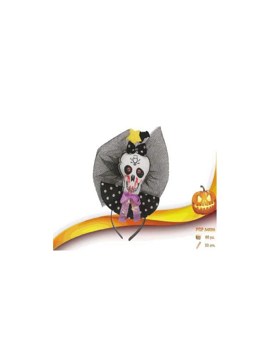 CERCHIETTO HALLOWEEN CON APPLICAZIONI