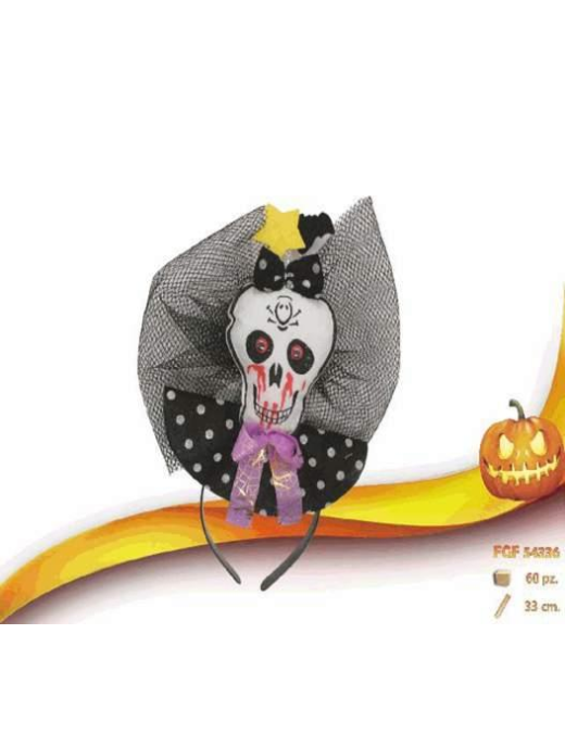 CERCHIETTO HALLOWEEN CON APPLICAZIONI