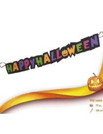 FESTONE FELTRO 100cm HAPPY HALLOWEEN