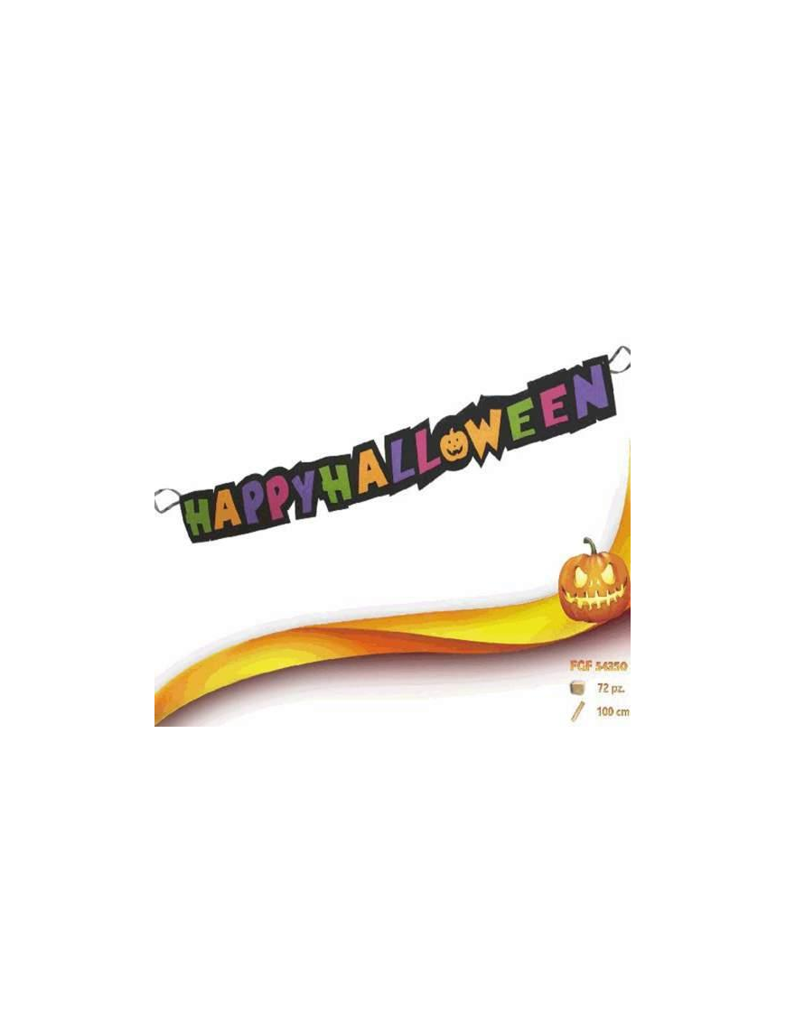FELT BAG 100cm HAPPY HALLOWEEN