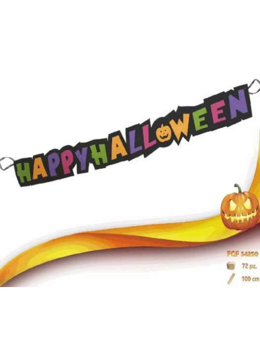 FELT BAG 100cm HAPPY HALLOWEEN