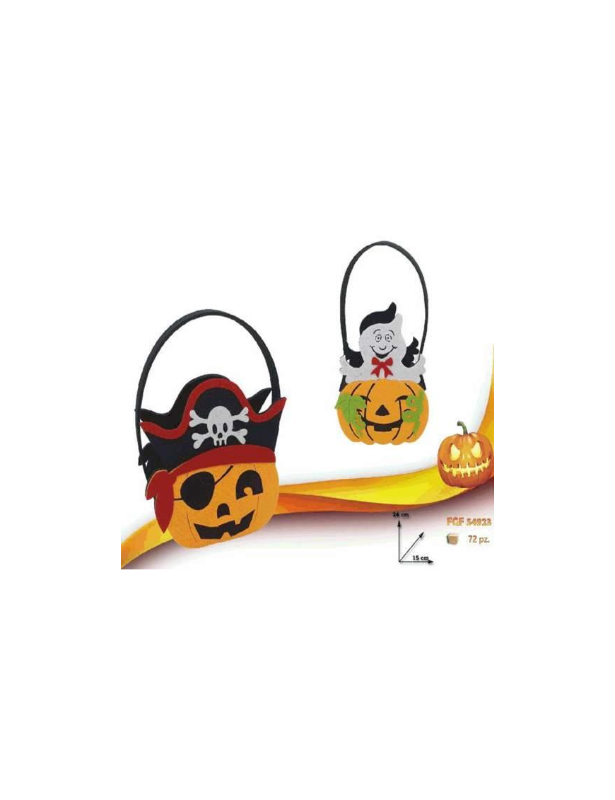 HALLOWEEN PUMPKIN 15x24cm